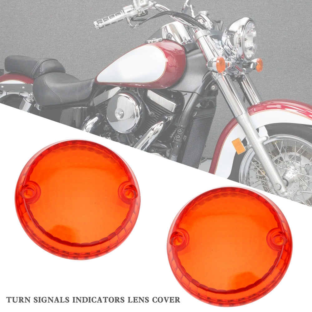 Couvercle de lentille de clignotants pour Yamaha Kawasaki Vulcan 1500 VN
