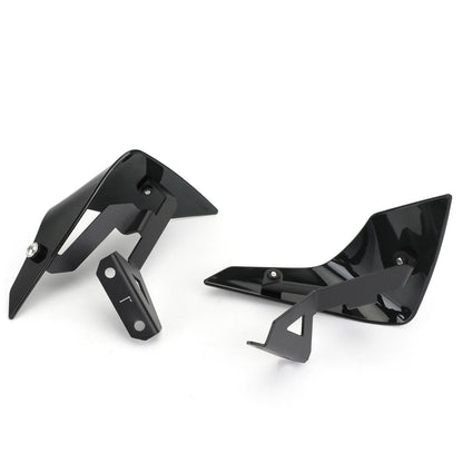 Top Side Wing Windshield Air Deflector For Honda Crf1100L 20+ Made Of Plastic