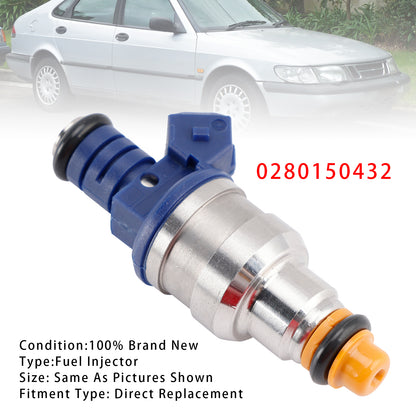 1994-1998 Saab 900 9000 2.3L 0280150432 1Pcs Fuel Injector