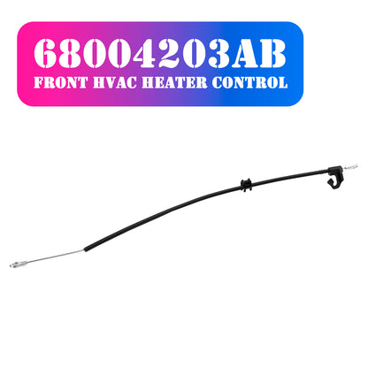 2007-2010 Jeep Wrangler Front HVAC Heater Control Cable 68004203AB