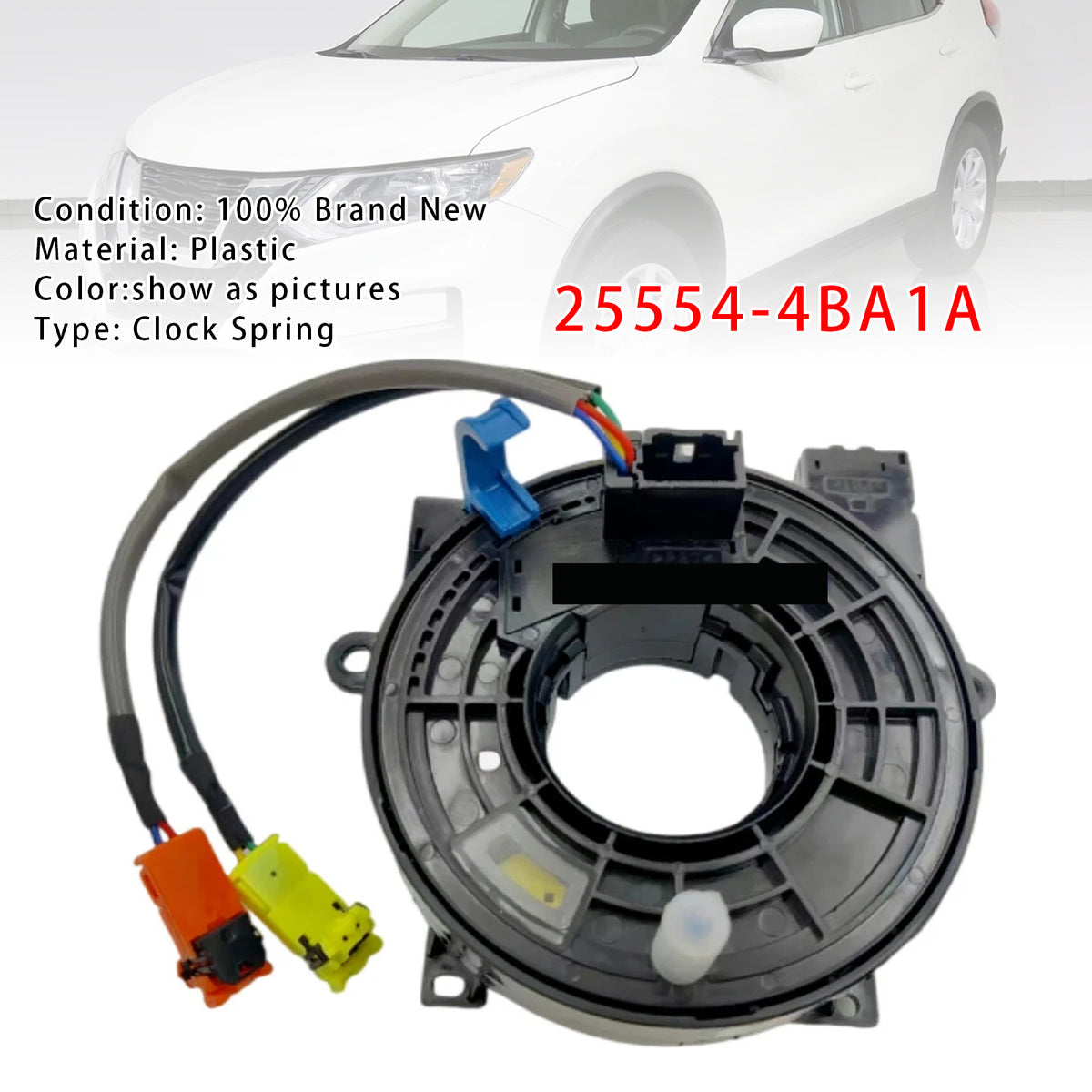 2014-2020 Nissan Rogue 2.0L 2.5L Clock Spring  25554-4BA1A