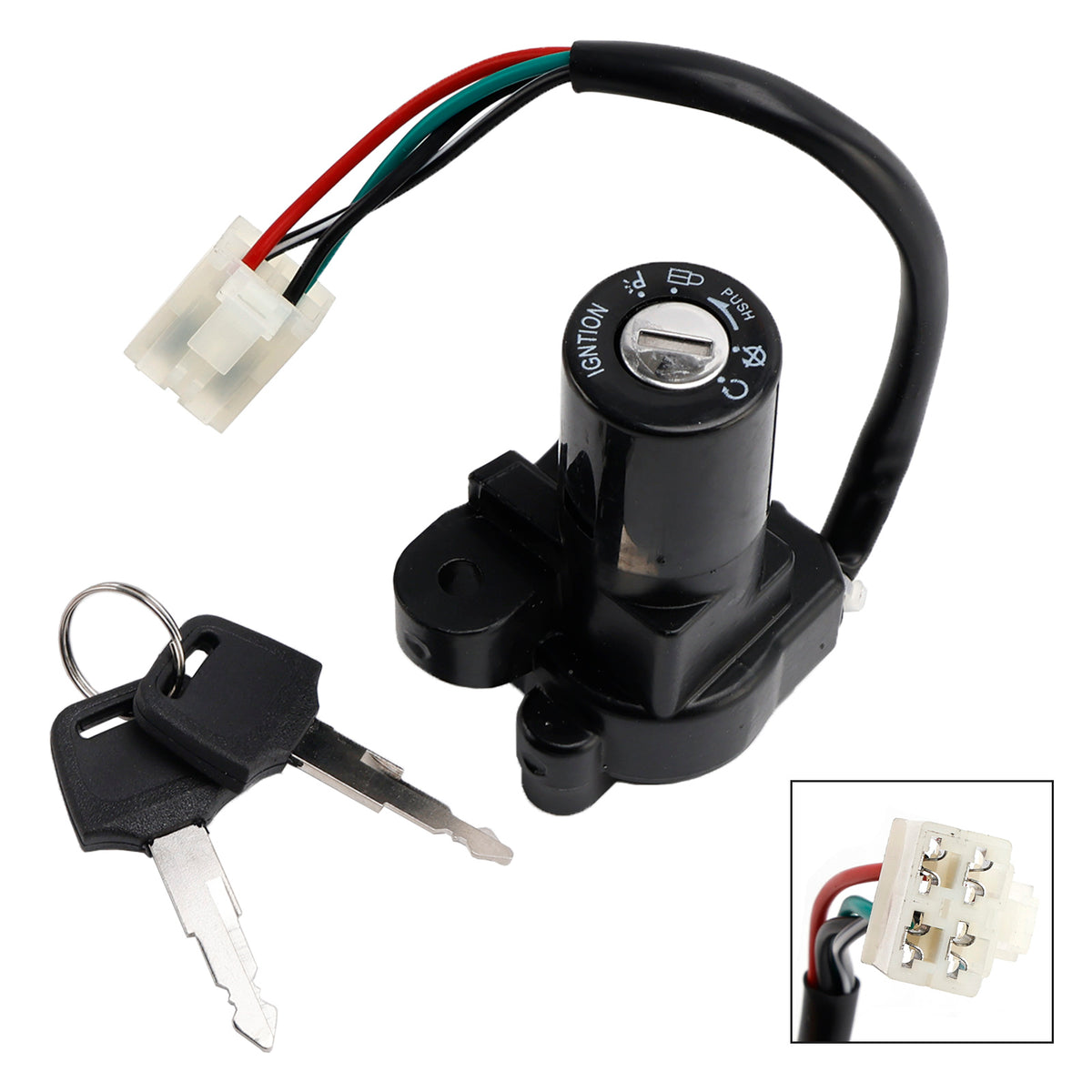 GS500/E GSX GSXR 600/750/1100 F RF600R RF900R VX800 Suzuki Ignition Switch