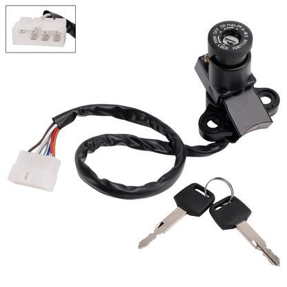 2006-2012 ZX 6 10 ZX6R ZX10R Kawasaki 27005-5137 Ignition Key Switch 7-Wire