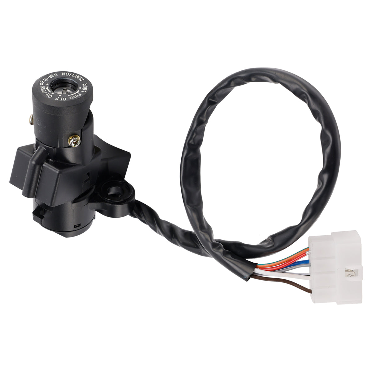 2006-2012 ZX 6 10 ZX6R ZX10R Kawasaki 27005-5137 Ignition Key Switch 7-Wire