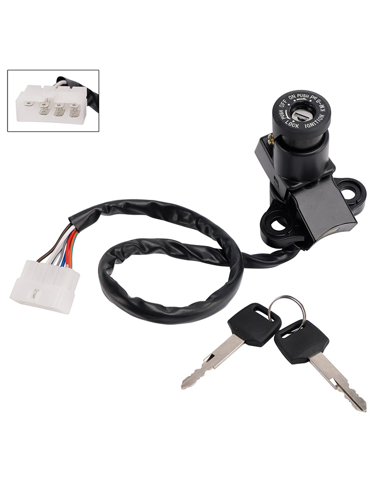 2006-2012 ZX 6 10 ZX6R ZX10R Kawasaki 27005-5137 Ignition Key Switch 7-Wire