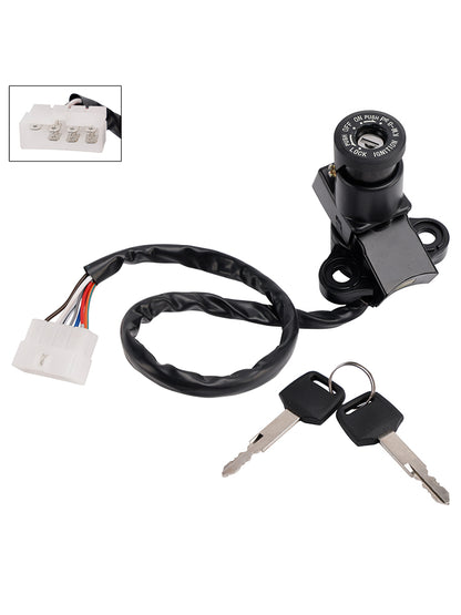 2006-2012 ZX 6 10 ZX6R ZX10R Kawasaki 27005-5137 Ignition Key Switch 7-Wire
