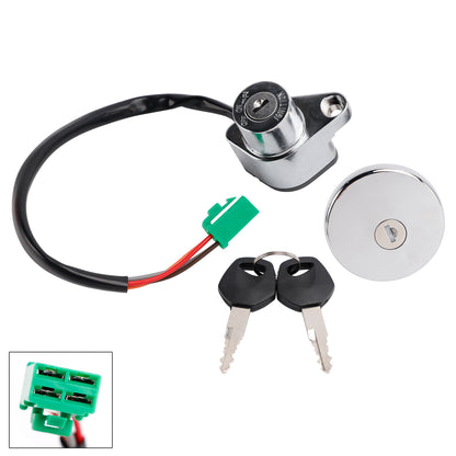 Suzuki Savage 650 Boulevard S40 1986-2019 Ignition Key Switch Fuel Cap Lock Set