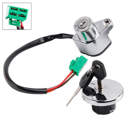 Suzuki Savage 650 Boulevard S40 1986-2019 Ignition Key Switch Fuel Cap Lock Set