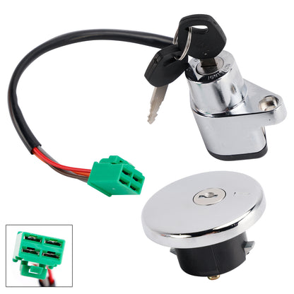 Suzuki Savage 650 Boulevard S40 1986-2019 Ignition Key Switch Fuel Cap Lock Set