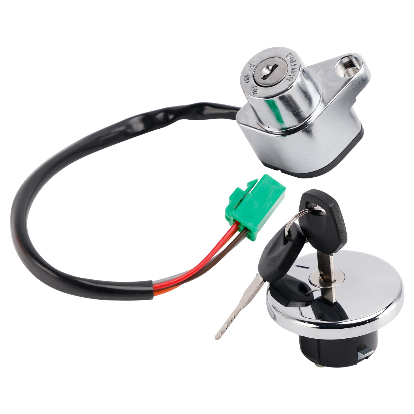 Suzuki Savage 650 Boulevard S40 1986-2019 Ignition Key Switch Fuel Cap Lock Set