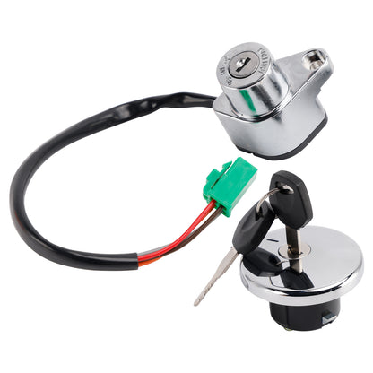 Suzuki Savage 650 Boulevard S40 1986-2019 Ignition Key Switch Fuel Cap Lock Set