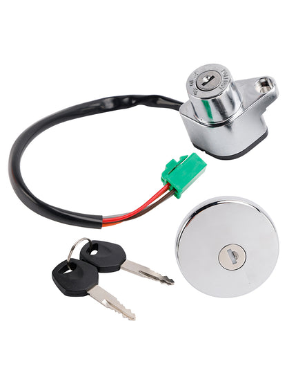 Suzuki Savage 650 Boulevard S40 1986-2019 Ignition Key Switch Fuel Cap Lock Set