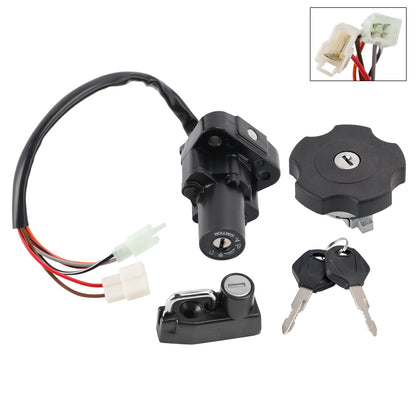 Yamaha XT500E XT600E 1996-2002 Ignition Key Switch Fuel Cap Helmet Lock Set