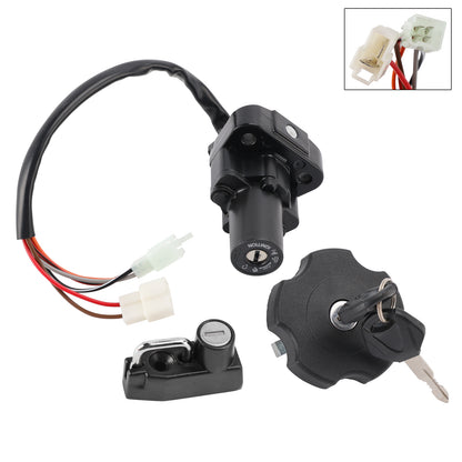 Yamaha XT500E XT600E 1996-2002 Ignition Key Switch Fuel Cap Helmet Lock Set