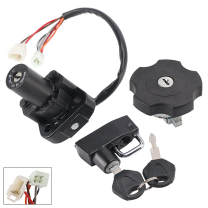 Yamaha XT500E XT600E 1996-2002 Ignition Key Switch Fuel Cap Helmet Lock Set
