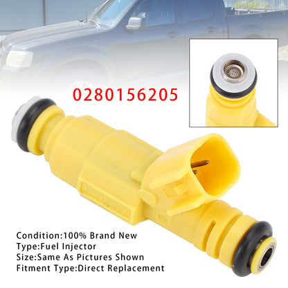 Ford Ranger Mazda B2300 2.3L 0280156205 FJ464 1Pcs Fuel Injector