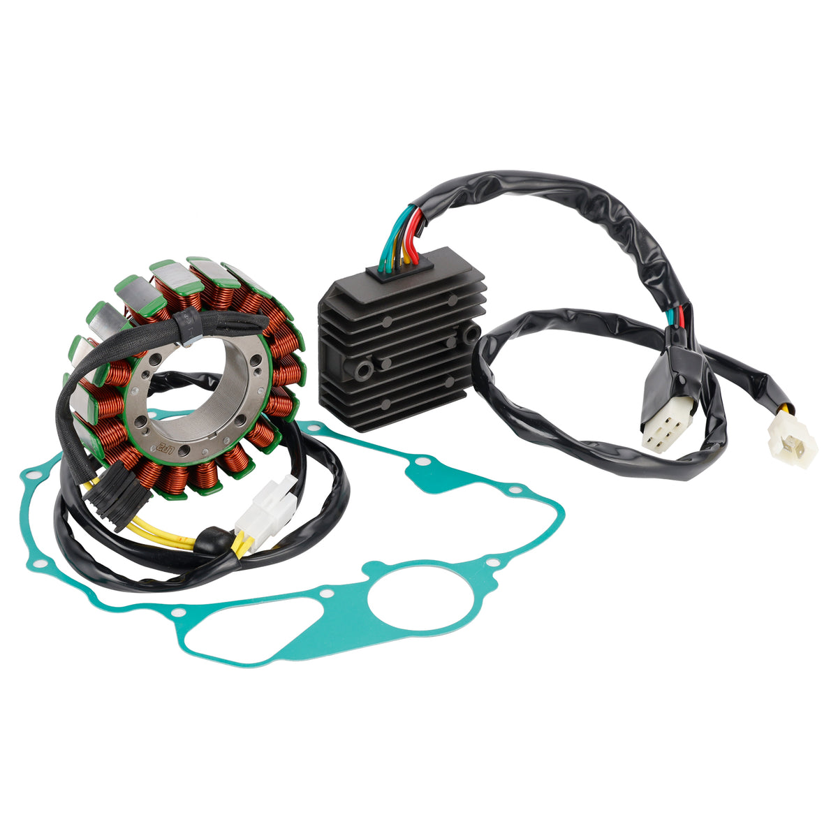 1986-1987 VT700C Shadow 700 Honda Stator & Regulator Rectifier With Gasket