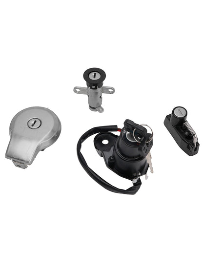 Yamaha XV400 Virago 1991-1994 Ignition Key Switch Fuel Cap Helmet Seat Lock Set
