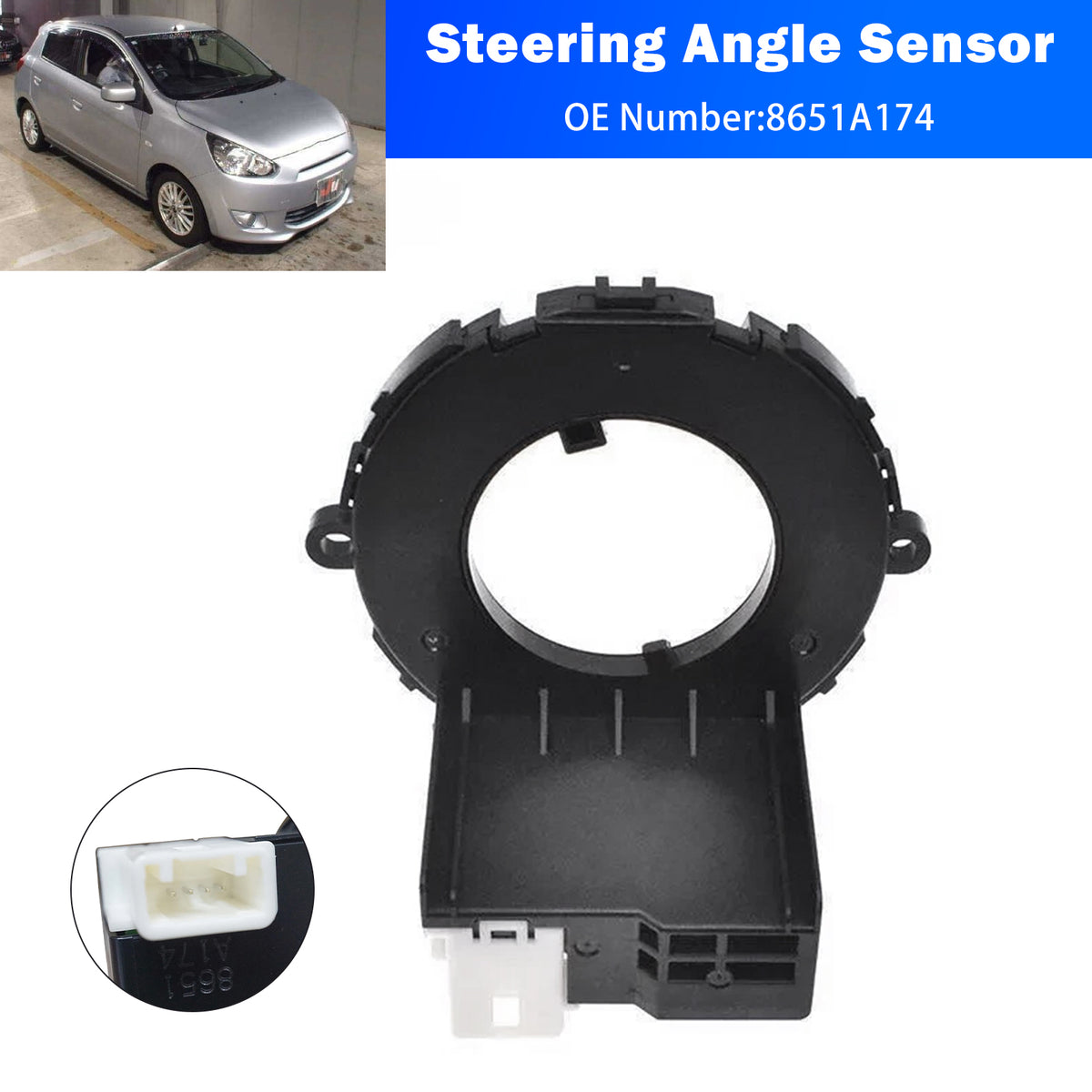 ASX Outlander Sport RRVR L200 Mitsubishi 8651A174 Steering Angle Sensor