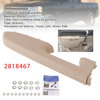 2010-2014 Chevy Silverado 1500 2500HD 3500HD Front Left Armrest Repair Kit