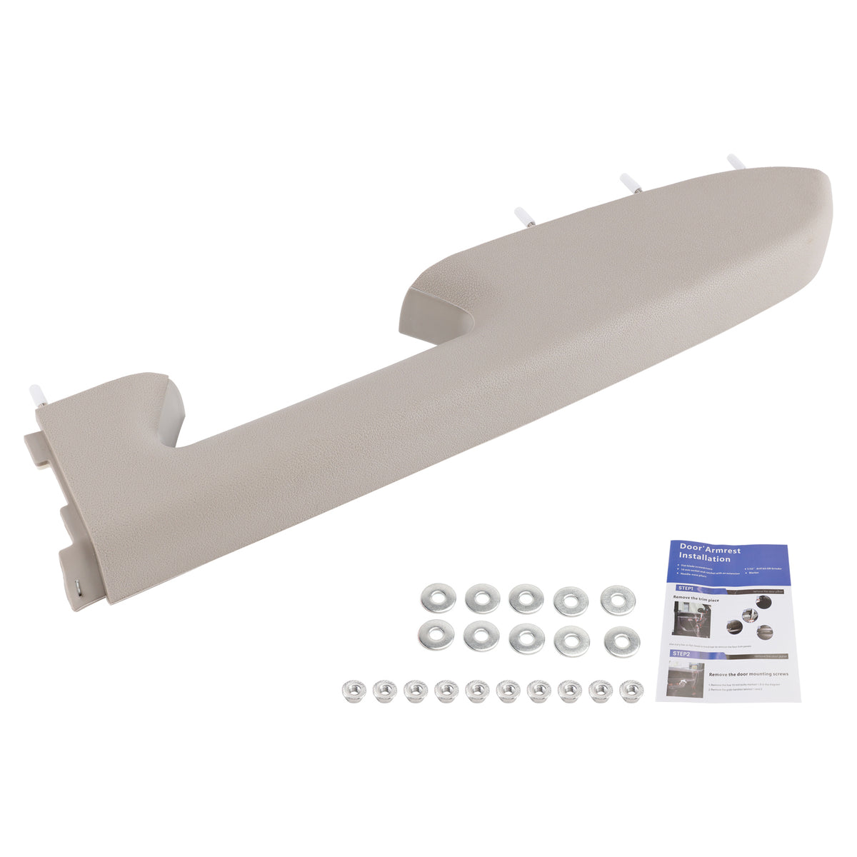 2010-2014 Silverado 1500 2500HD Chevy Front Right Armrest Repair Kit Gray