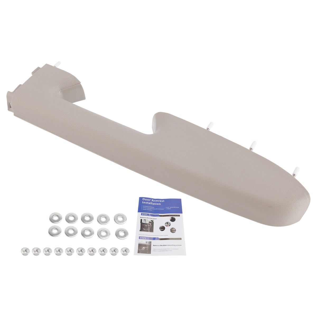 2010-2014 Silverado 1500 2500HD Chevy Front Right Armrest Repair Kit Gray