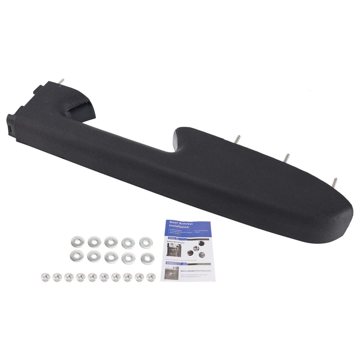 2010-2014 Chevy Silverado 1500 2500HD 3500HD BLK Front Right Armrest Repair Kit