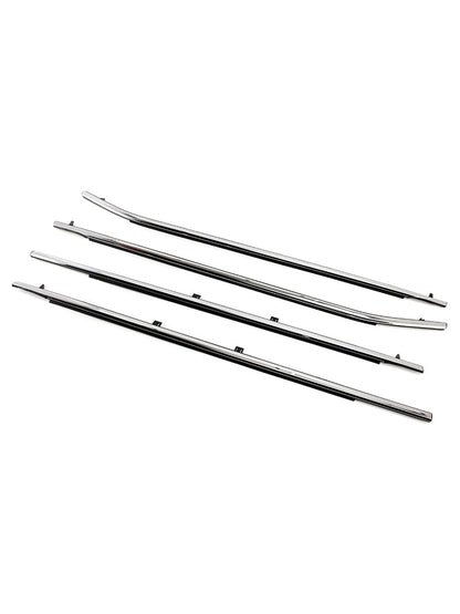 72410-TK8-A11 4PCS Weatherstrips Seal Door Belt Molding For Odyssey 2011-2017 72450TK8A11