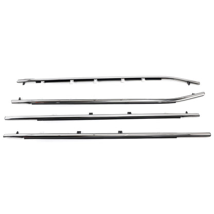 Odyssey 2011-2017 72410TK8A11 72450TK8A11 4PCS Weatherstrips Seal Door Belt Molding