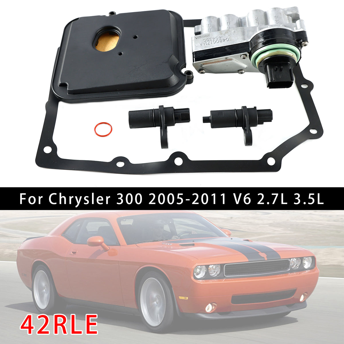 Chrysler Dodge Jeep Liberty 42RLE Transmission Shift Solenoid Block Pack Kit