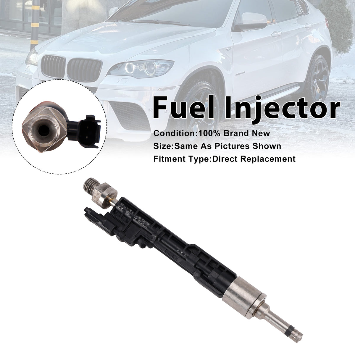 2011-2016 Bmw 5 Series/2011-2013 X5 0261500109 1Pcs Fuel Injector