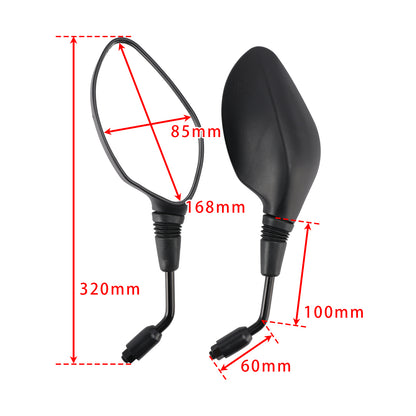 2013-2020 Honda CRF250L Rally CRF250M Replacement Mirror Set Left & Right