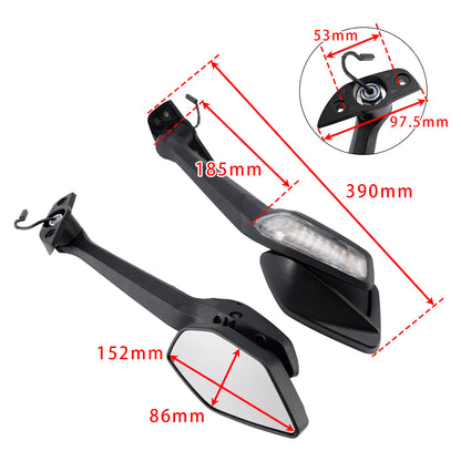 2022-2025 CFMoto 450SS 450SR 450SRS Rear View Mirror with Turn Signals