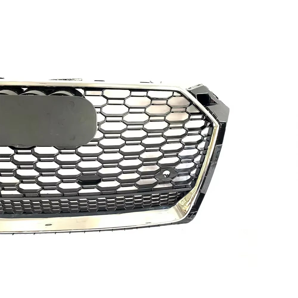 2017-2019 Audi A5 S5 F5 To RS5 Style Bumper Grill Upper Grille With Quattro