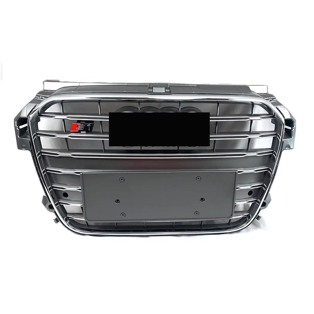 2011-2015 Audi A1 8X To RS1/S1 Racing Style Front Bumper Grill Upper Grille