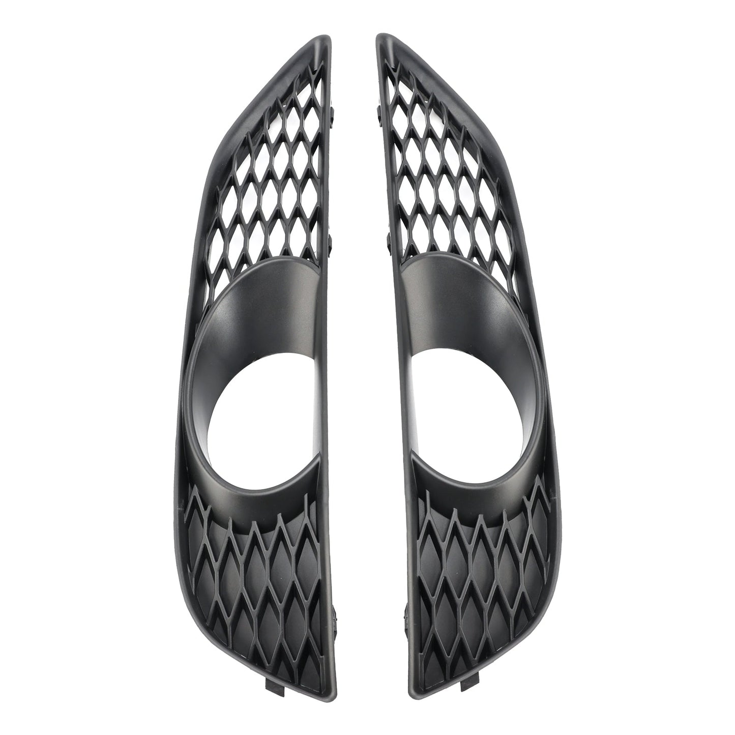2010-2015 2PCS Front Bumper Fog Light Grill Lamp Cover Fit Audi Q7 Sportback