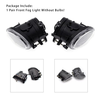 2004-2006 BMW E46 Coupe & Convertible 330CI with ZHP Package Pair Front Fog Light Lamps Without Bulbs 63177894017 63177894018