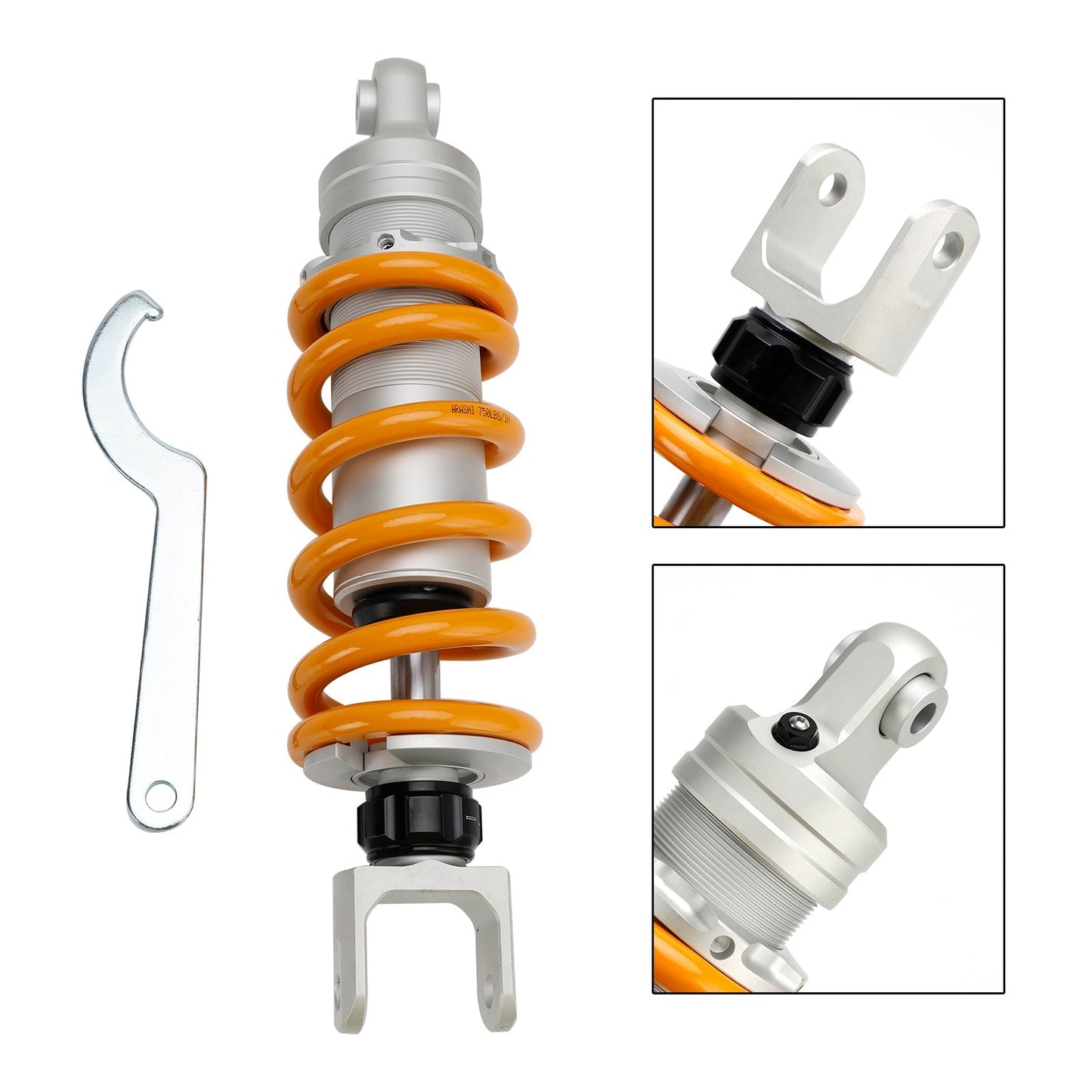 Amortiguadores neumáticos de suspensión trasera de 315 mm para Honda CB500X 19-21