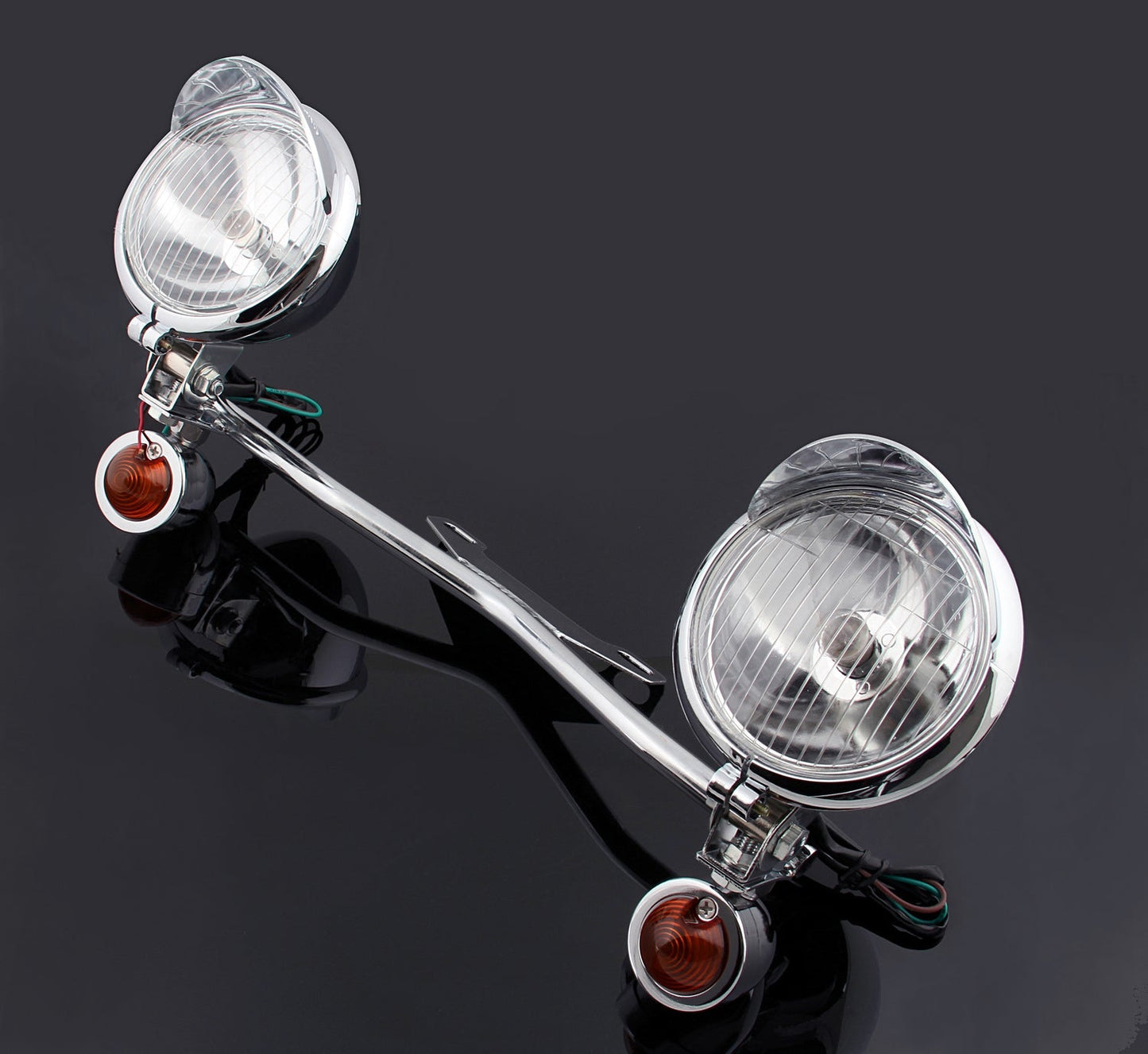 Driving Passing Turn Signal Spot Light Bar For Honda Yamaha Suzuki Kawasaki Assosary