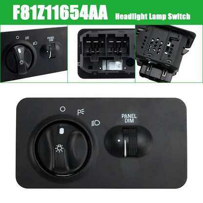 1999-2005 F250 F350 Super Duty Ford F81Z11654AA Headlight Lamp Switch
