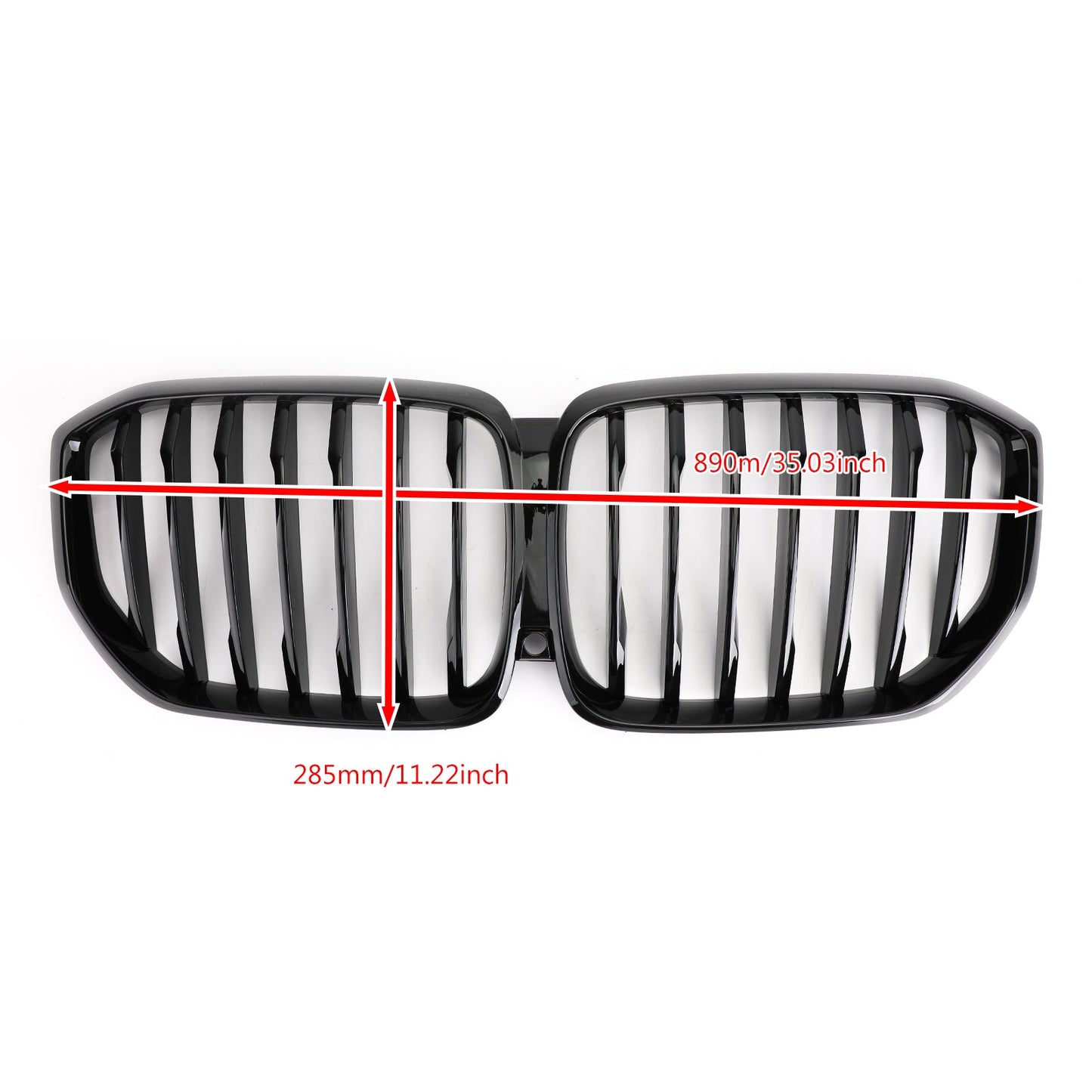 2018-2021 BMW G05 X5 30d 40i 50i M50d Gloss Black Front Kidney Grill Grille Generic