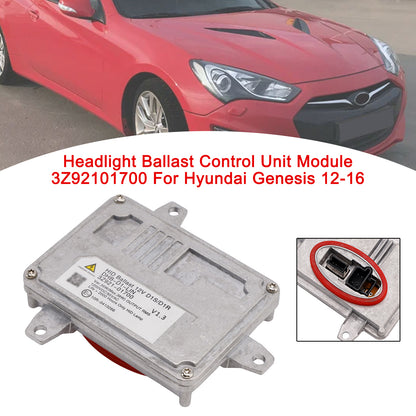 2012-2016 Hyundai Genesis Headlight Ballast Control Unit Module 3Z92101700