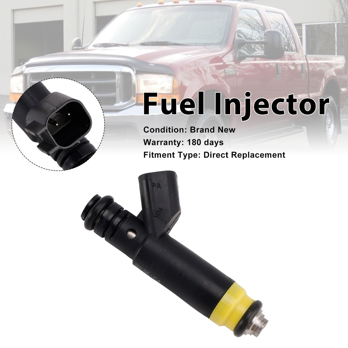 2005-2016 F450 Super Duty 6.8L V10 Ford BC3E-CA 1Pcs Fuel Injector