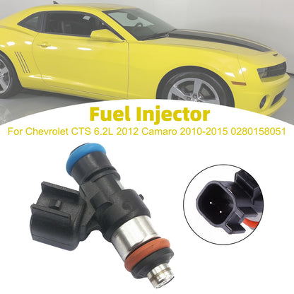 2010-2015 Chevrolet CTS 6.2L 2012 Camaro 0280158051 1Pcs Fuel Injector