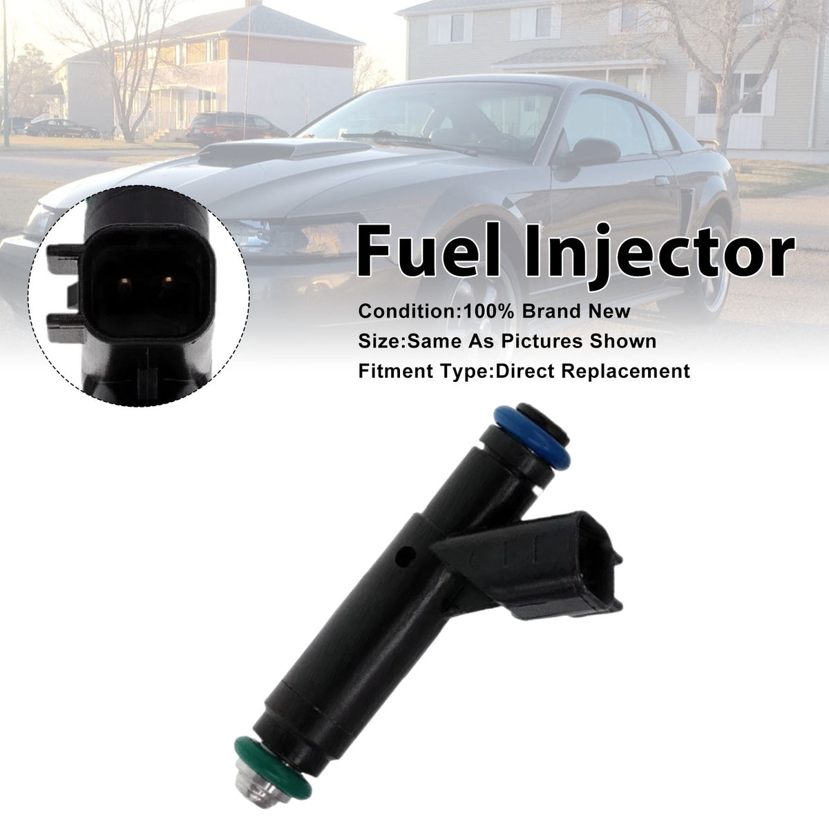 2001-2004 Ford Mustang 2001-2003 Ranger 1F2Z9F593BA 1Pcs Fuel Injector