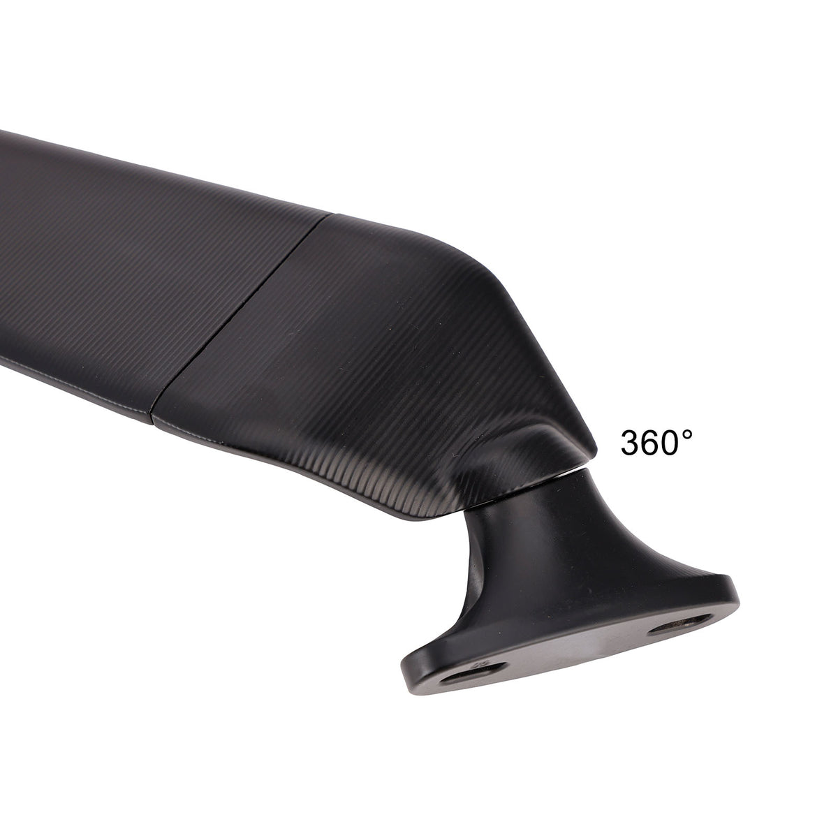 2011-2014 Honda CBR600F 2019-2023 CBR650R Black Wing Fin Rearview Mirrors