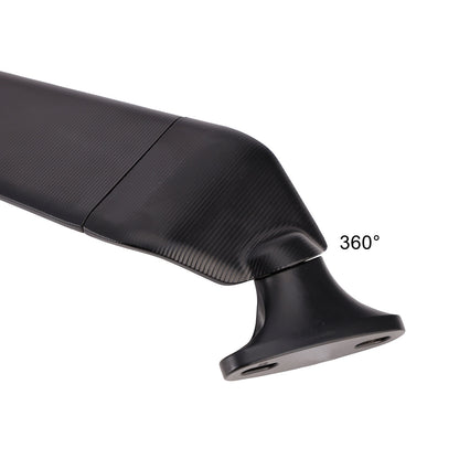2011-2014 Honda CBR600F 2019-2023 CBR650R Black Wing Fin Rearview Mirrors