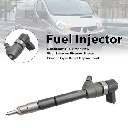 Renault Trafic II Opel Vivaro 2.0L 0445110338 1Pcs Fuel Injector