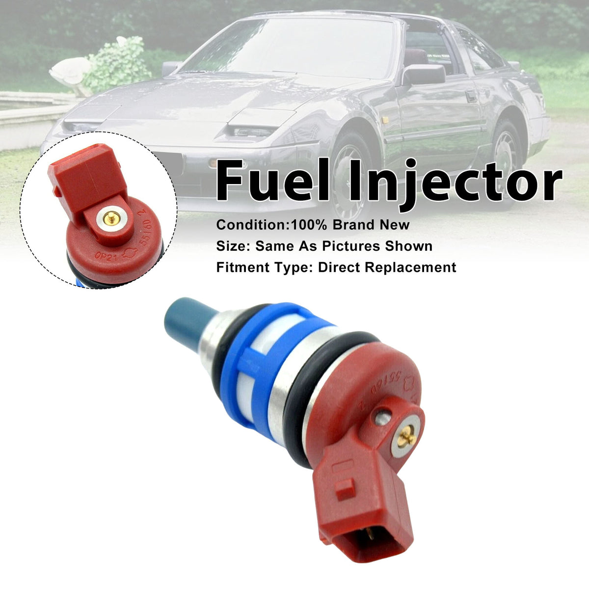1984-1990 Nissan 300ZX 1988-1994 Maxima 16600-15V02 1Pcs Fuel Injector