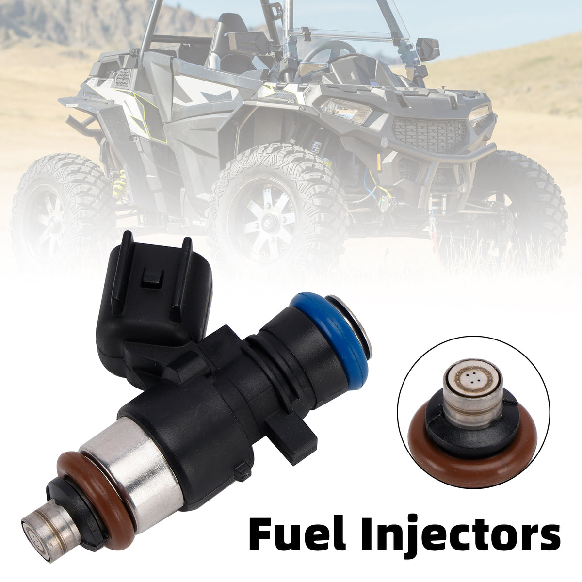 2014-2021 Polaris Ranger 570 EFI 2521068 Fuel Injectors GX1075IJ110XG